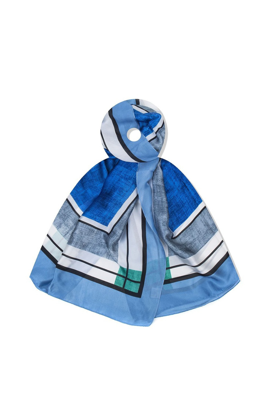 Anna Scarf in Blue - Wardrobe Plus