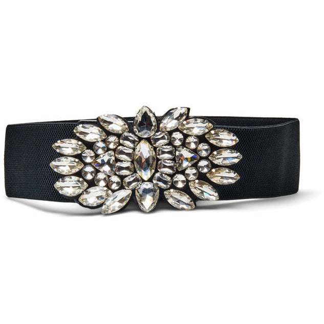 plus size diamante belt