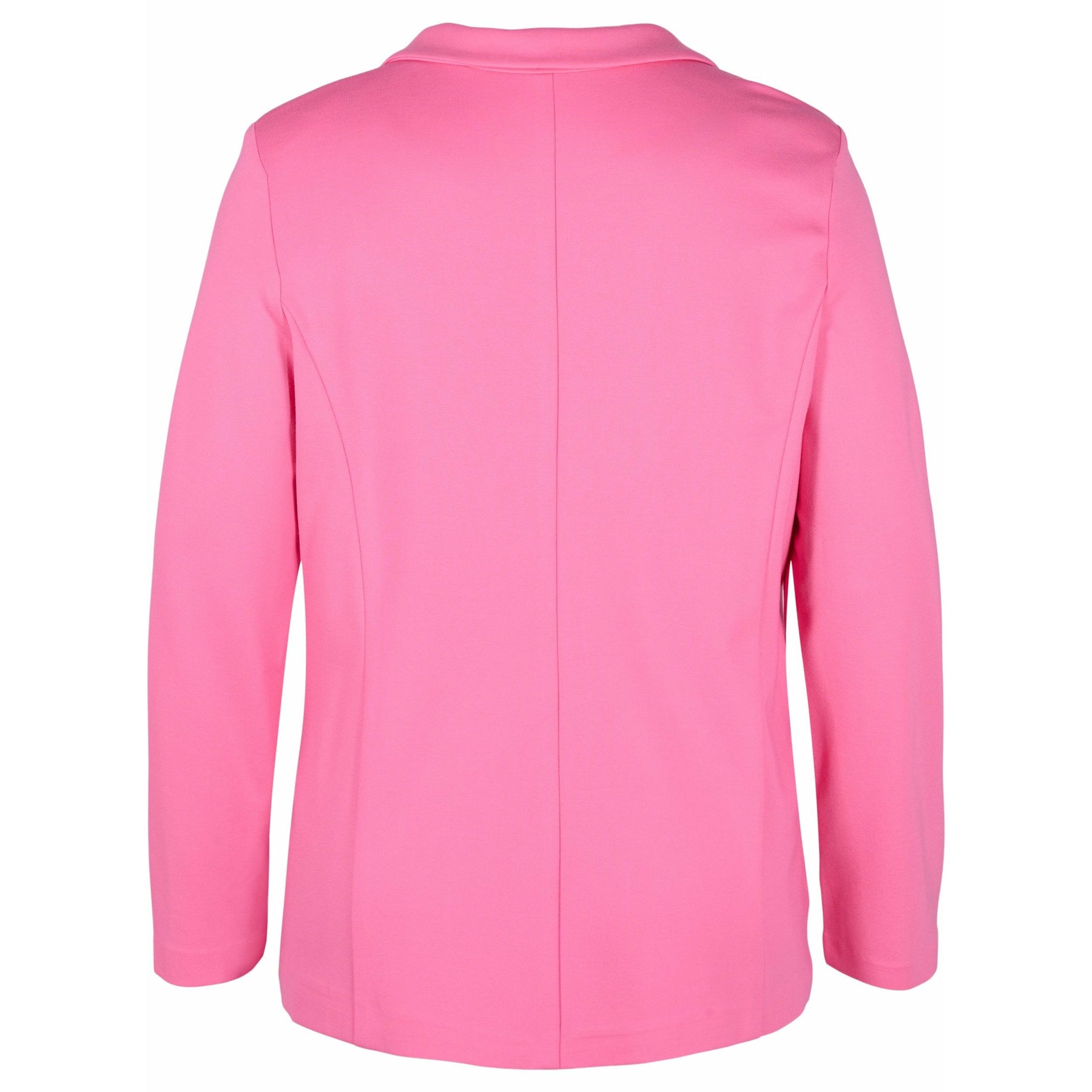 Zizzi Maddie Blazer in Pink - Wardrobe Plus