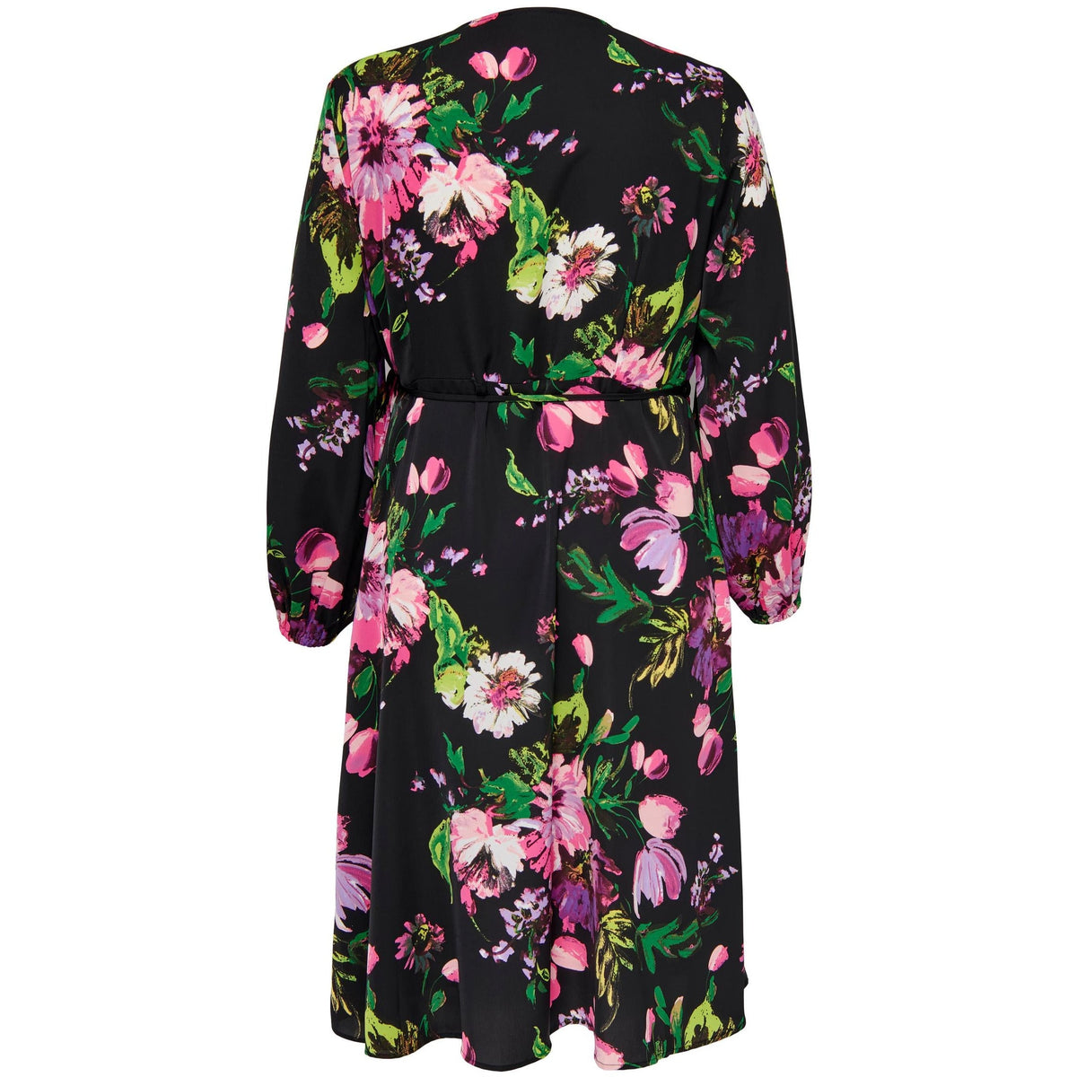 Only Carmakoma Leona Wrap Dress - Wardrobe Plus