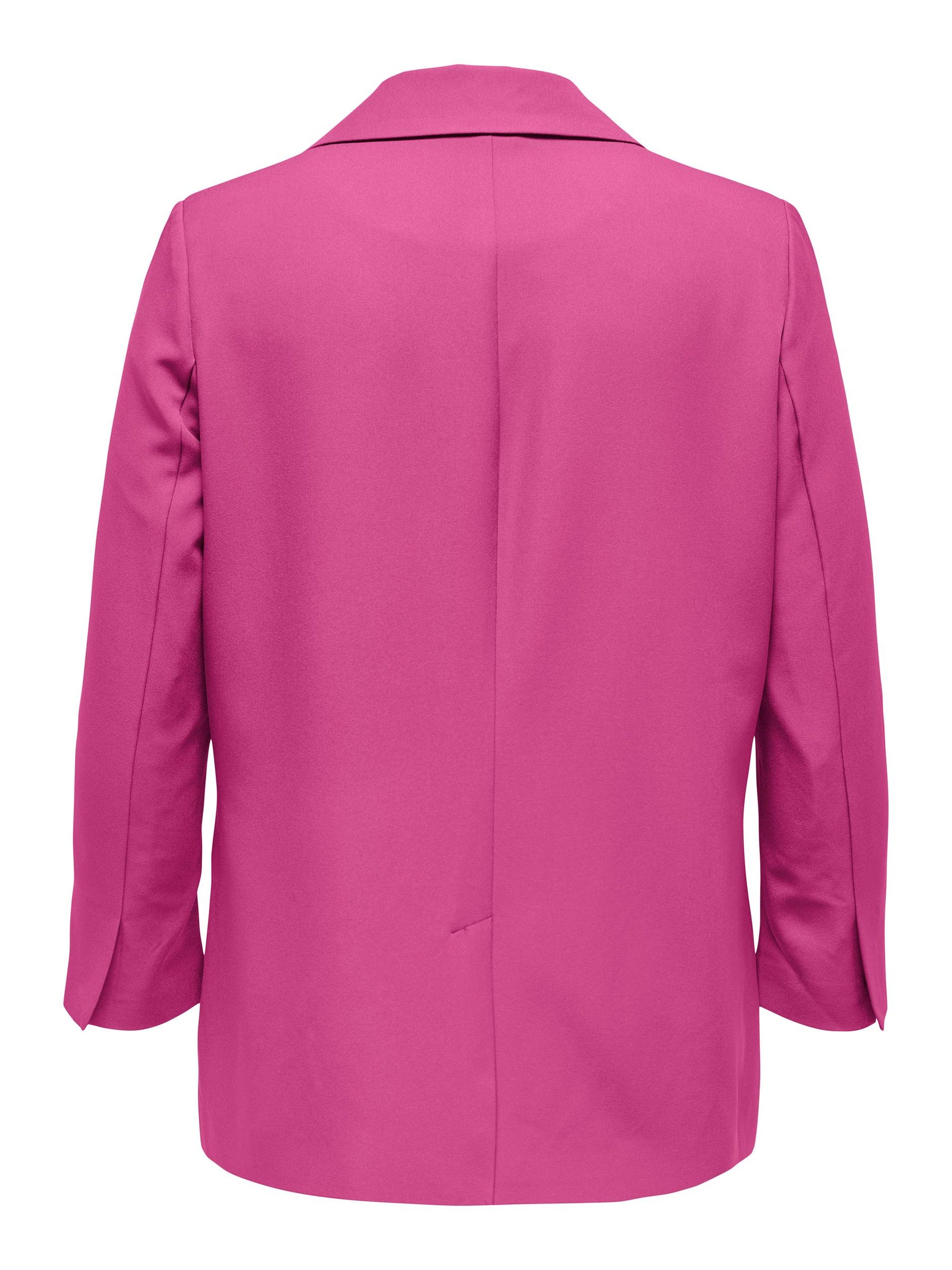 Only Carmakoma Blazer in Pink - Wardrobe Plus