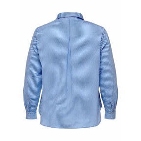 Only Carmakoma Foxa Striped Shirt - Wardrobe Plus