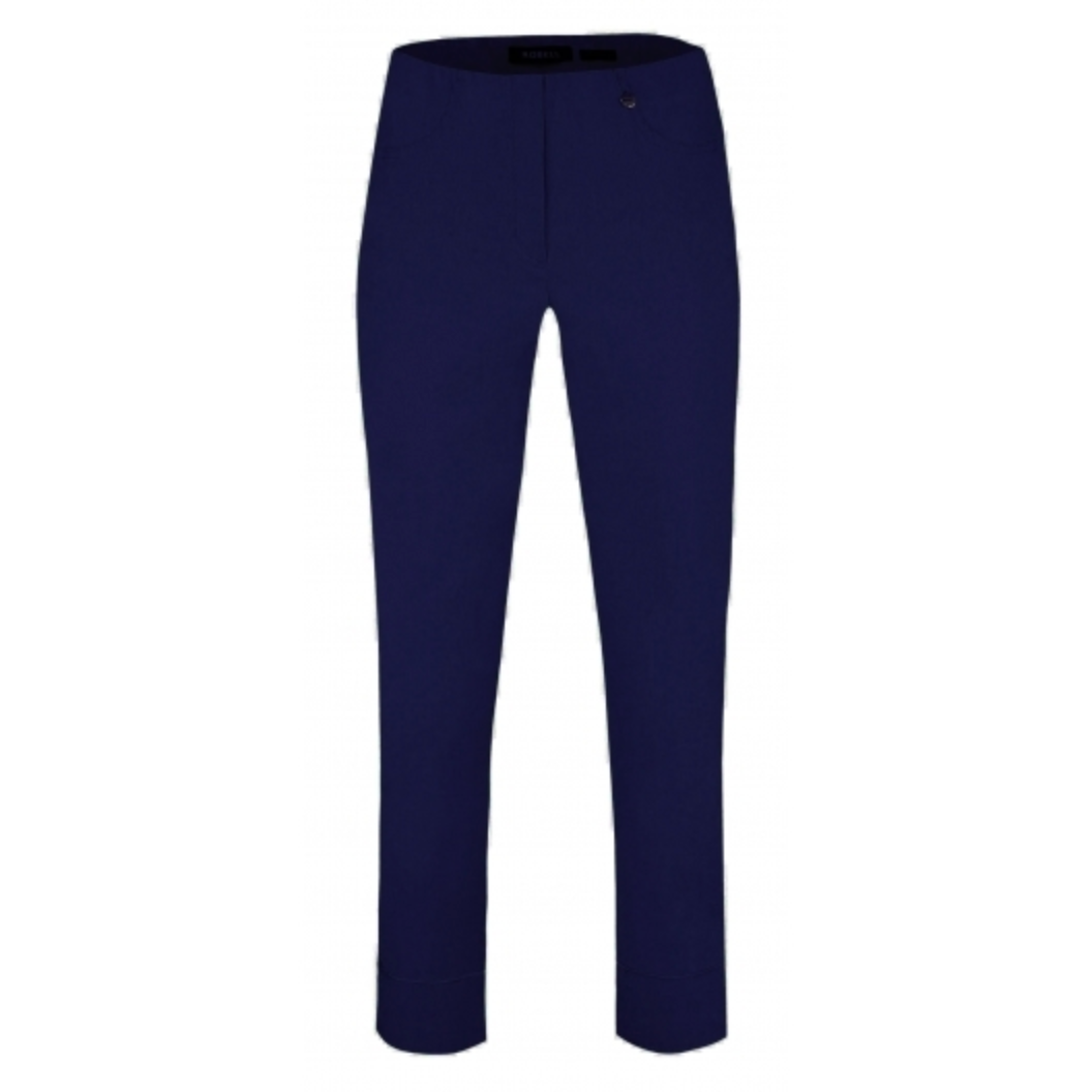 Robell 7/8ths Jeans Navy - Wardrobe Plus
