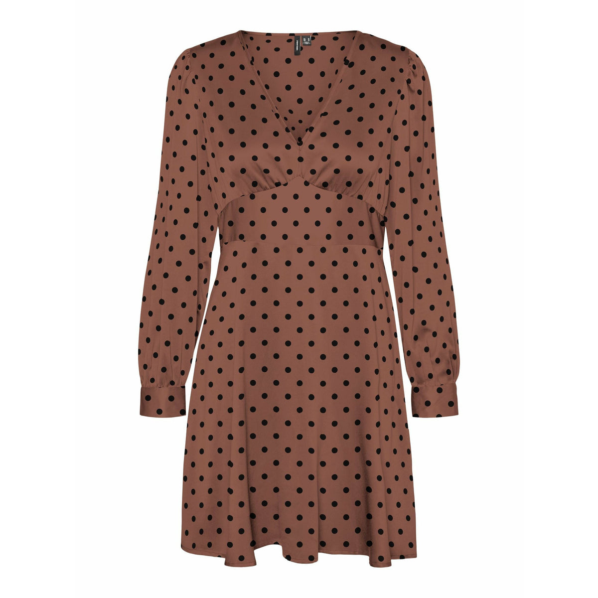 Vero Moda Curve Short Dress in Tan - Wardrobe Plus