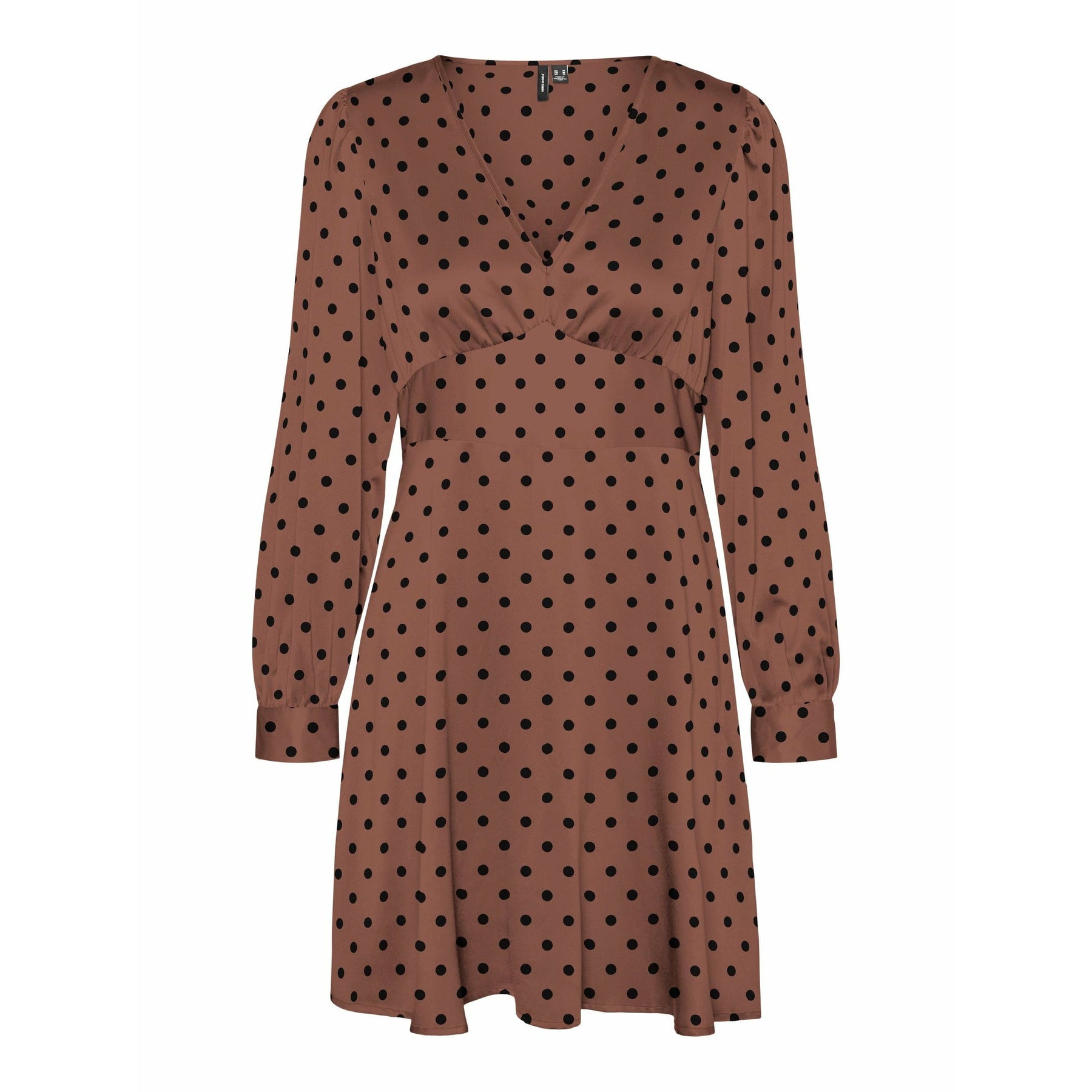 Vero Moda Curve Short Dress in Tan - Wardrobe Plus