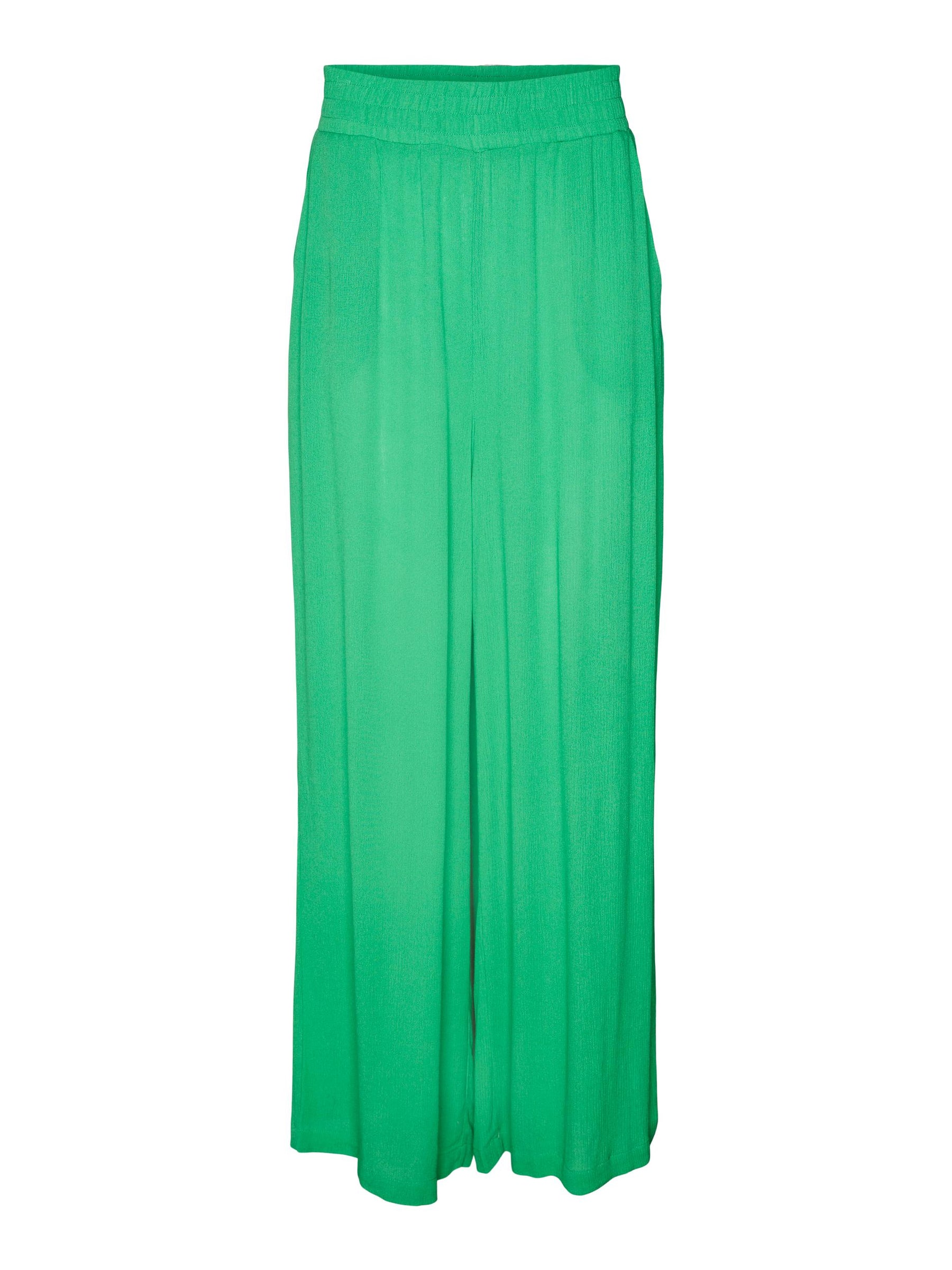 Vero Moda Curve Menny Trousers in Green - Wardrobe Plus