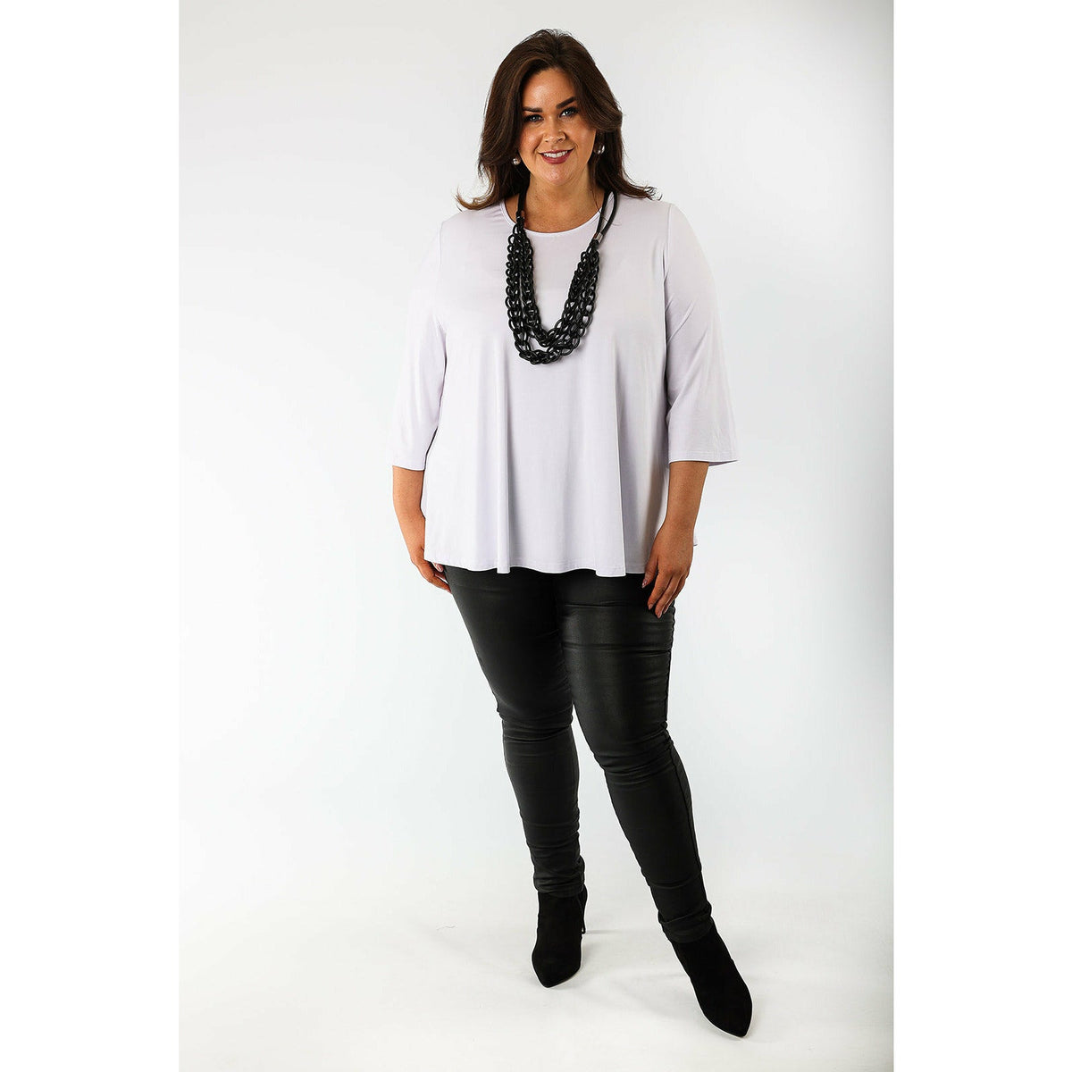 Mellomi Julie Reversible Top in White - Wardrobe Plus