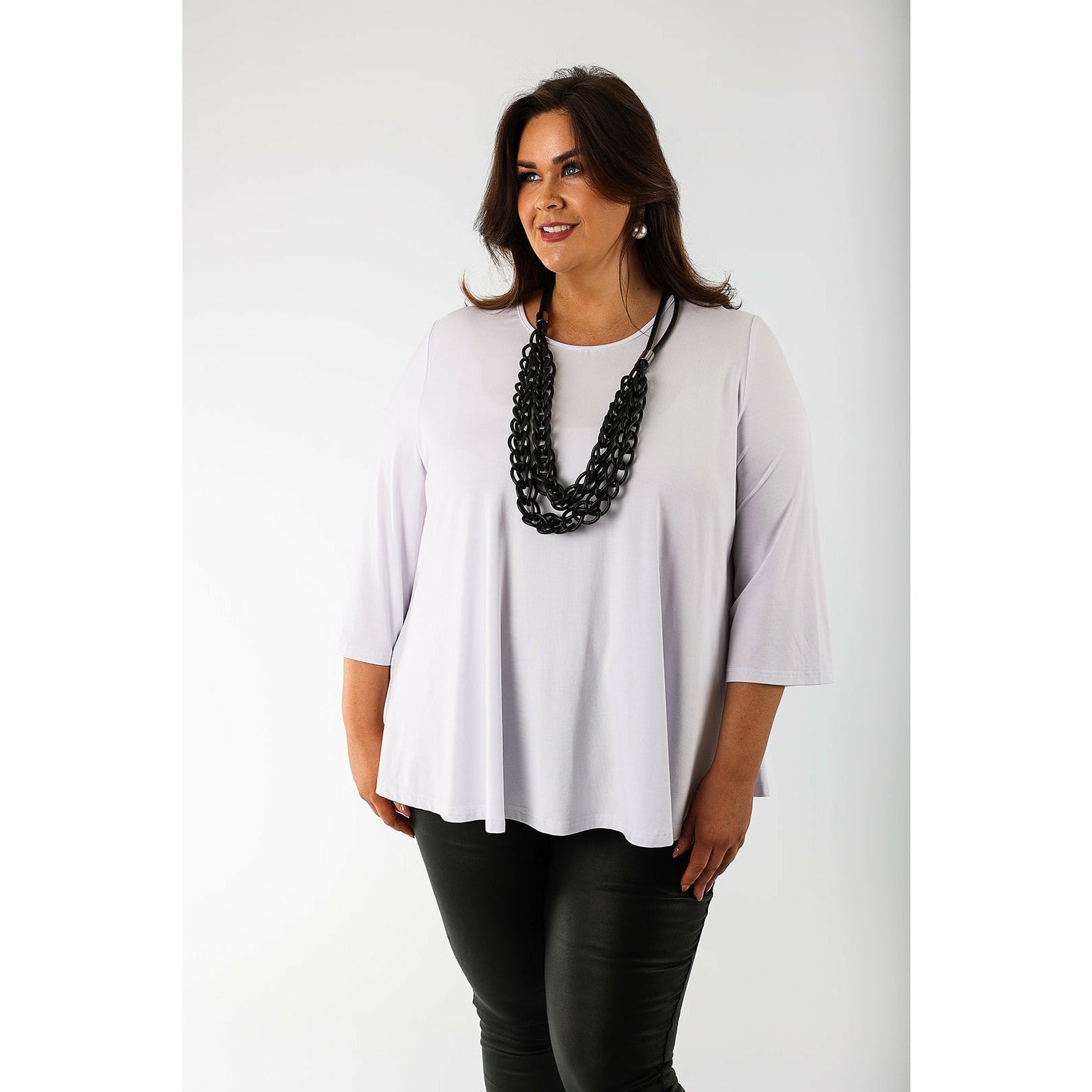Mellomi Julie Reversible Top in White - Wardrobe Plus