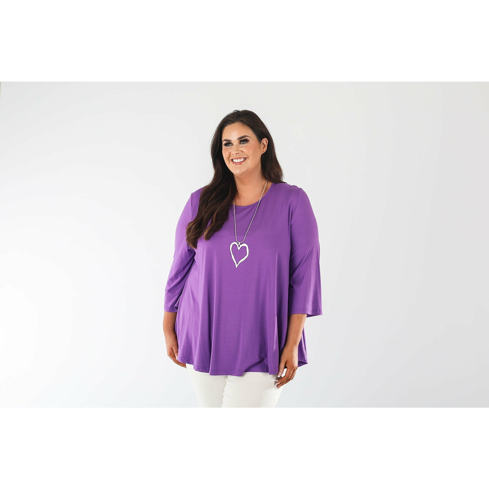 Mellomi Julie Reversible Top in Purple - Wardrobe Plus