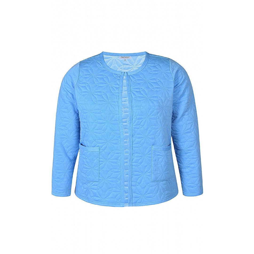 Zhenzi Reimer Soft Cardigan in Sky Blue - Wardrobe Plus