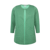 Zhenzi Reimer Longline Cardigan in Green - Wardrobe Plus