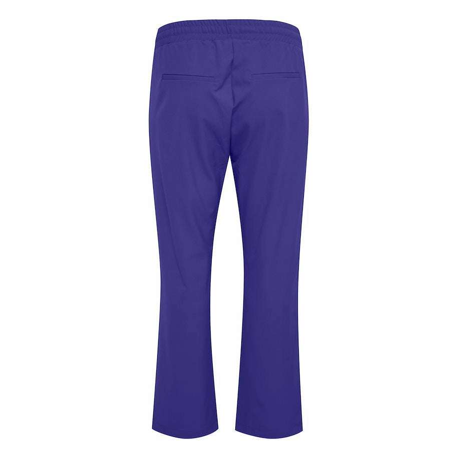 Kaffe Coletta Trousers in Purple - Wardrobe Plus