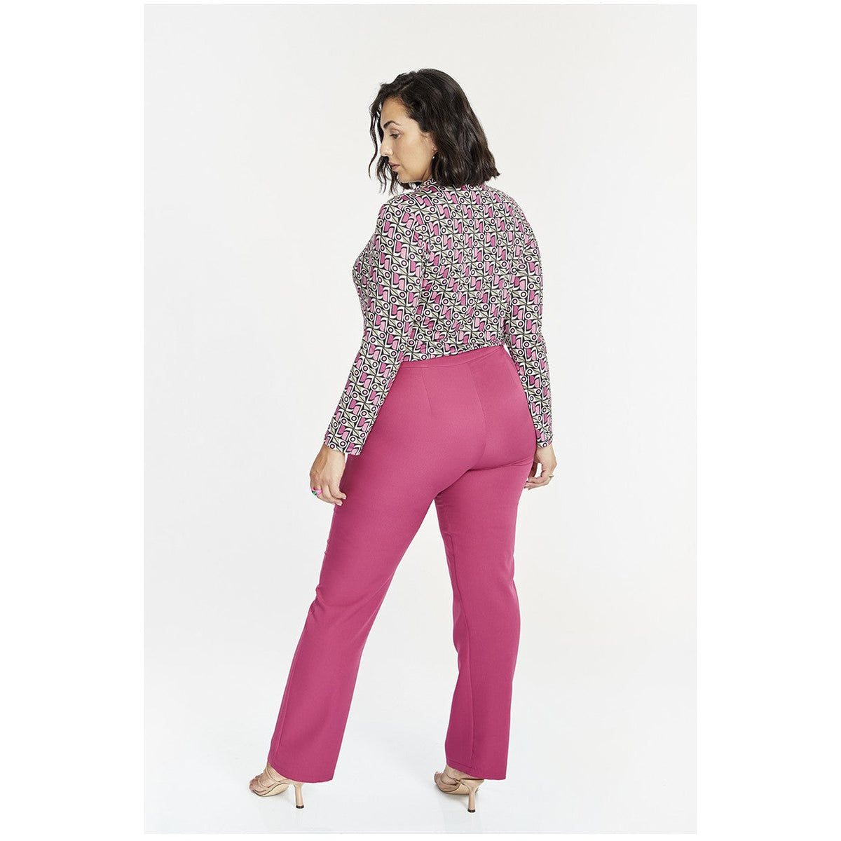 SPG Tailored Trouser in Pink - Wardrobe Plus