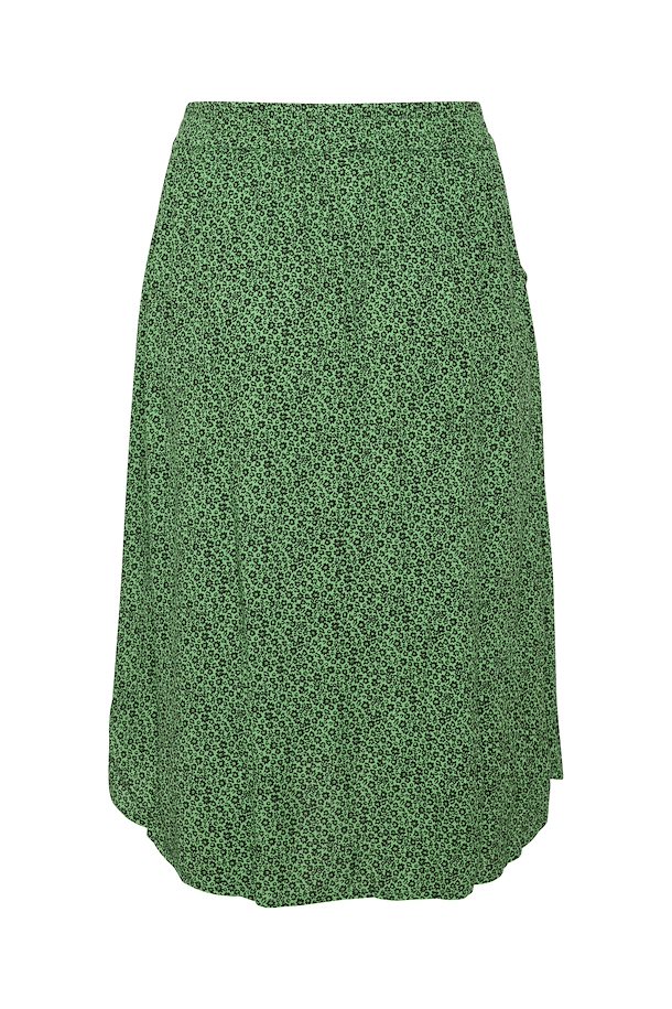 Kaffe Curve Ami Skirt in Green Flower