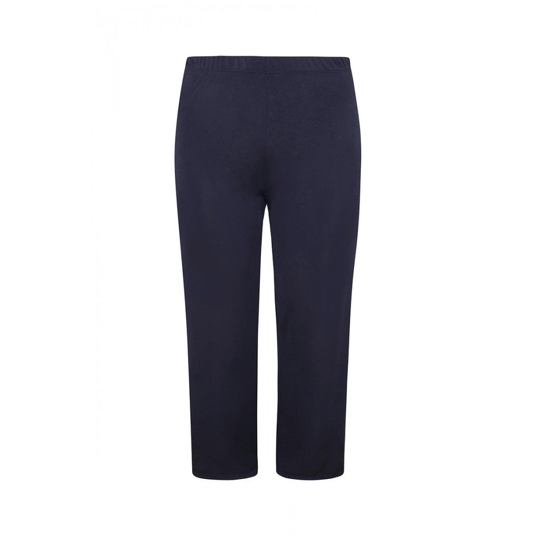 SPG Wide Leg Trouser in Navy - Wardrobe Plus