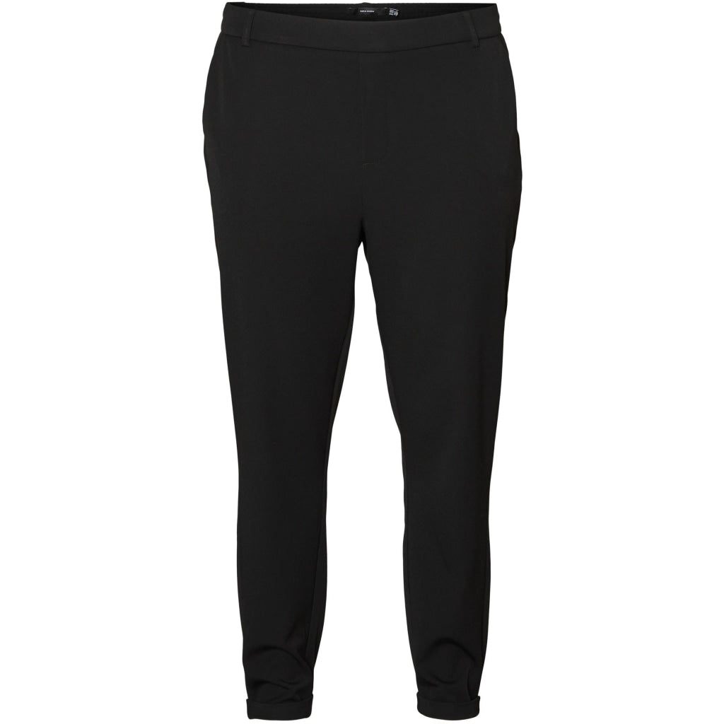 Vero Moda Curve Loose Trousers in Black - Wardrobe Plus