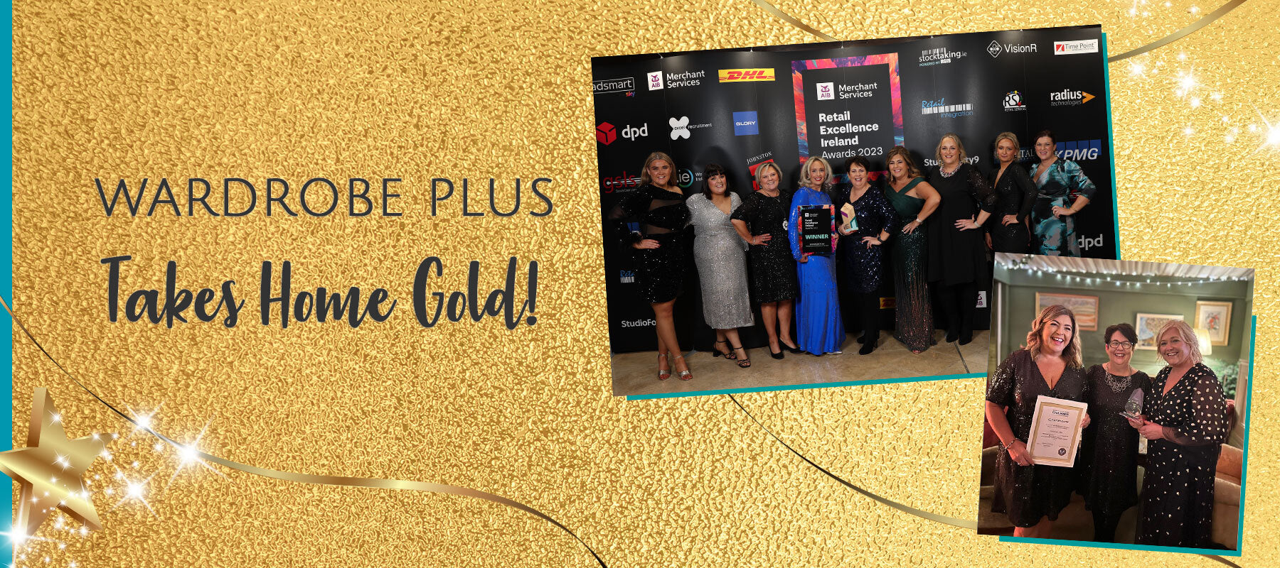 Wardrobe Plus Takes Home Gold at Awards Ceremonies 2023