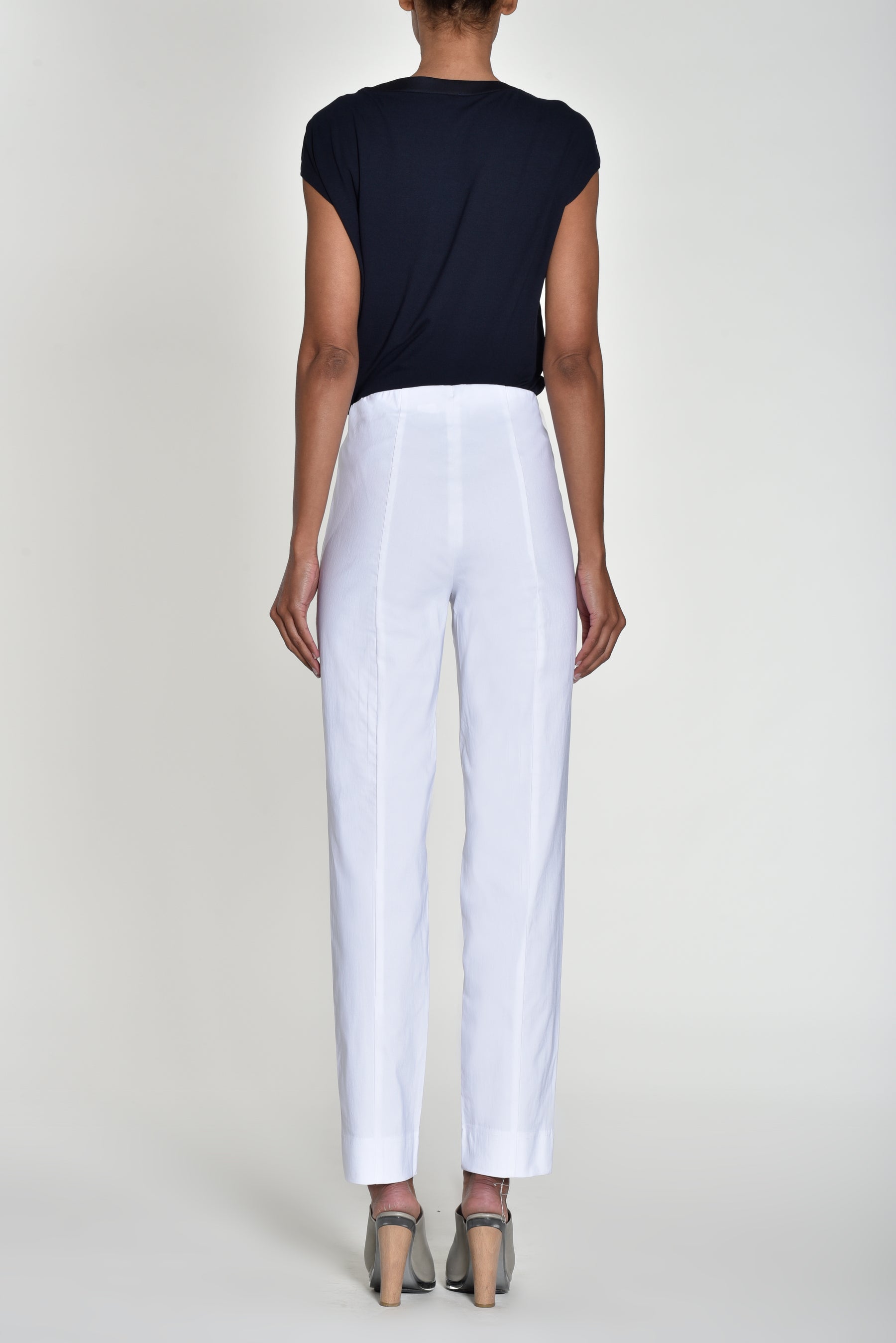 Robell Marie Trousers in White