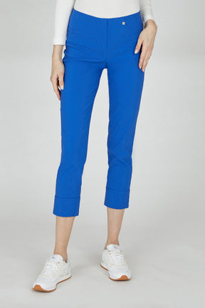 Robell 7/8ths Trousers in Royal Blue\