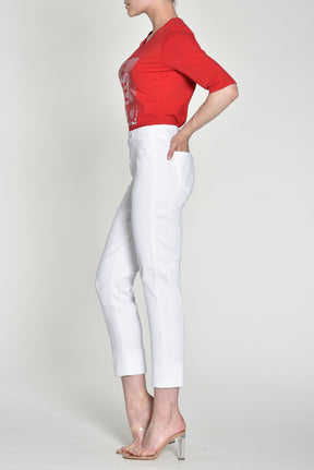 Robell 7/8th Jeans | White