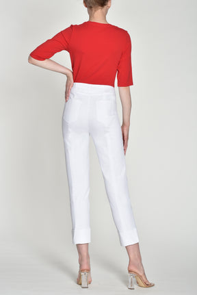 Robell 7/8th Jeans | White