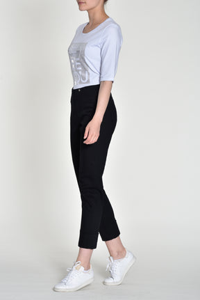 Robell 7/8ths Jeans Black