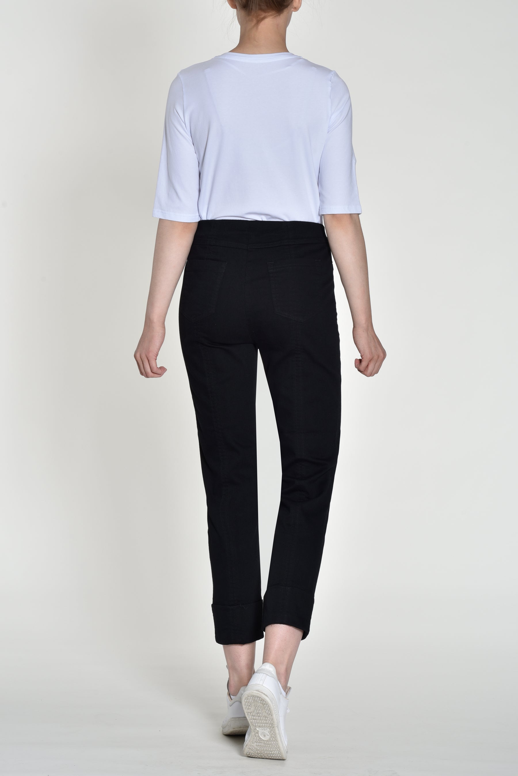 Robell 7/8ths Jeans Black