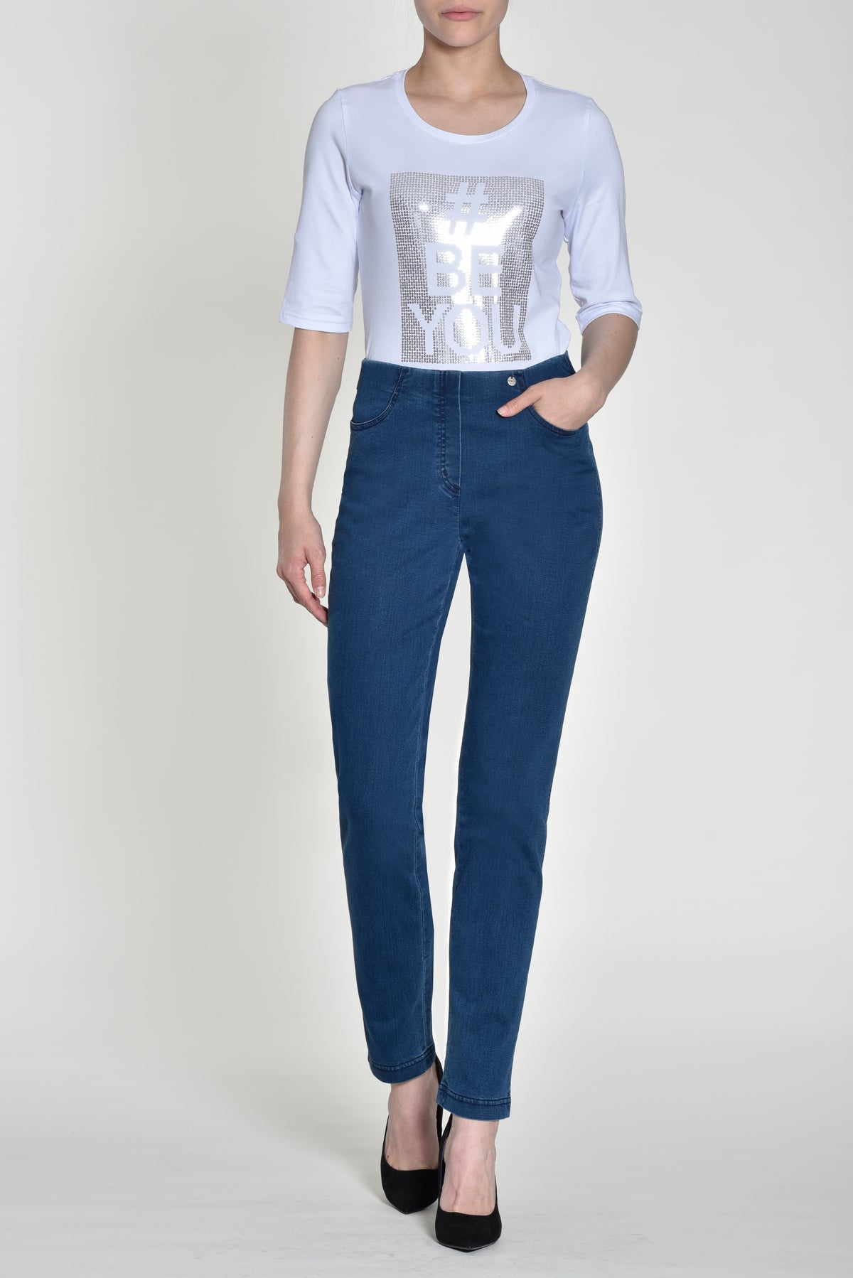 Robell Bella Jeans in Blue