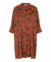 Masai Malosetta Dress in Rust