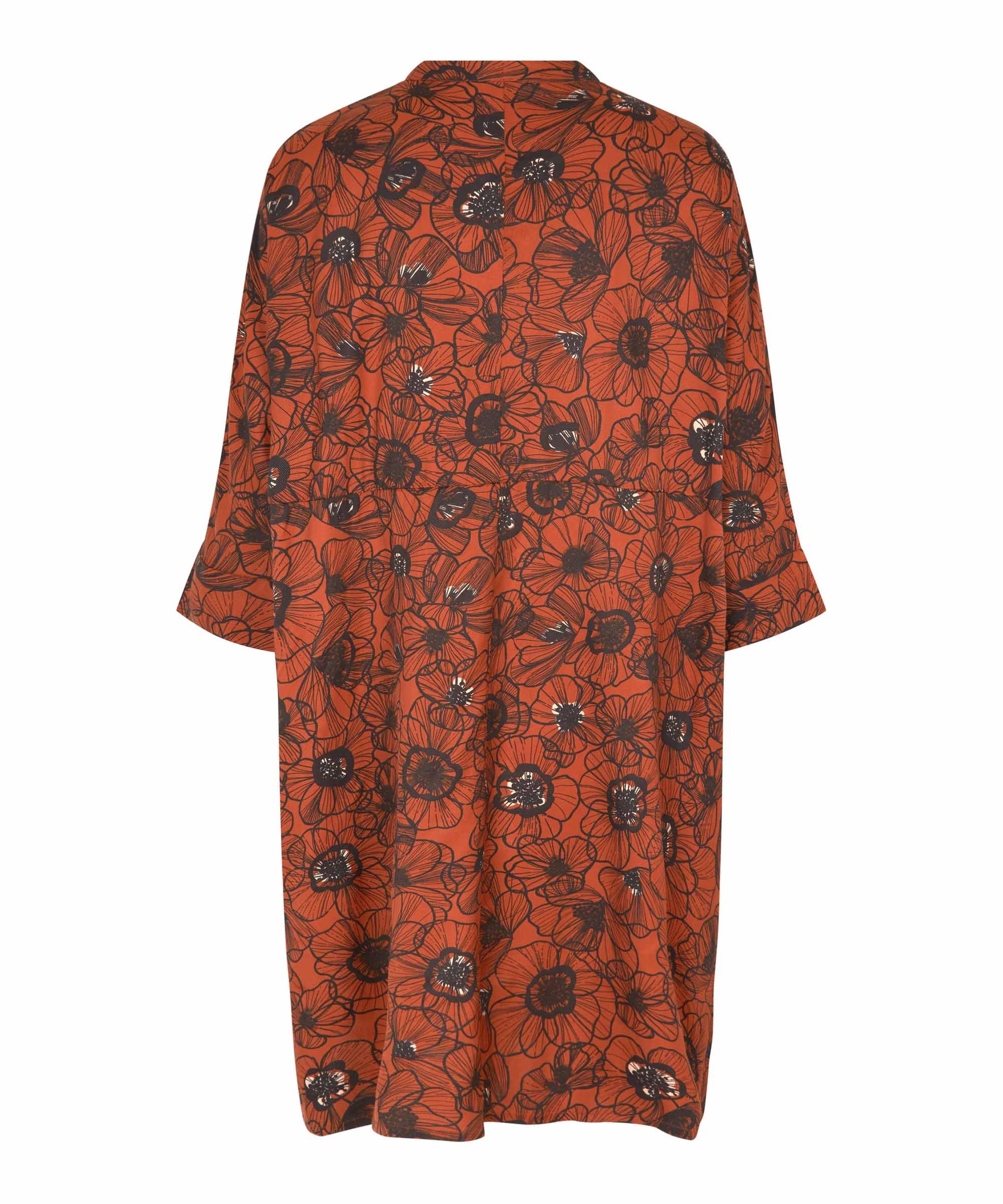 Masai Malosetta Dress in Rust