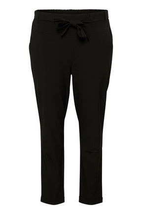 Kaffe Curve Jia Belt Pants in Black