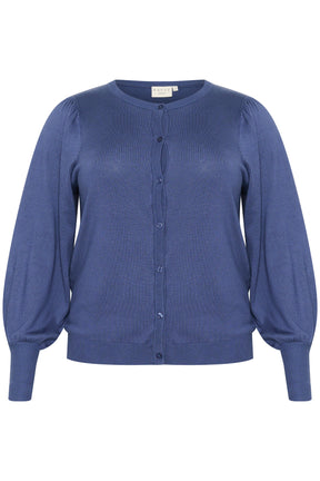 Kaffe Curve Lazzy Cardigan in Indigo