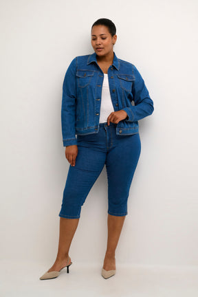 Kaffe Curve Blue Denim Jacket