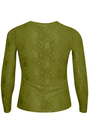 Kaffe Curve Niko Top in Green