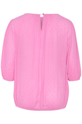 Kaffe Curve Willina Blouse in Pink