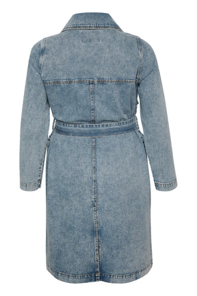 Kaffe Curve Denim Trenchcoat