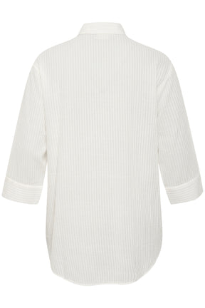Kaffe Curve Alana Shirt in Cream