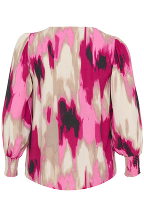 Kaffe Curve Alona Blouse in Pink