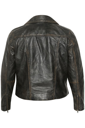 Kaffe Curve Janet Leather Jacket