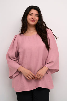Kaffe Curve Membe Blouse in Pink