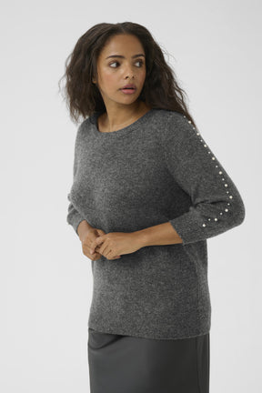 Kaffe Curve Letty Jumper in Grey