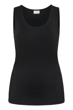 Kaffe Curve Erina Vest Top in Black