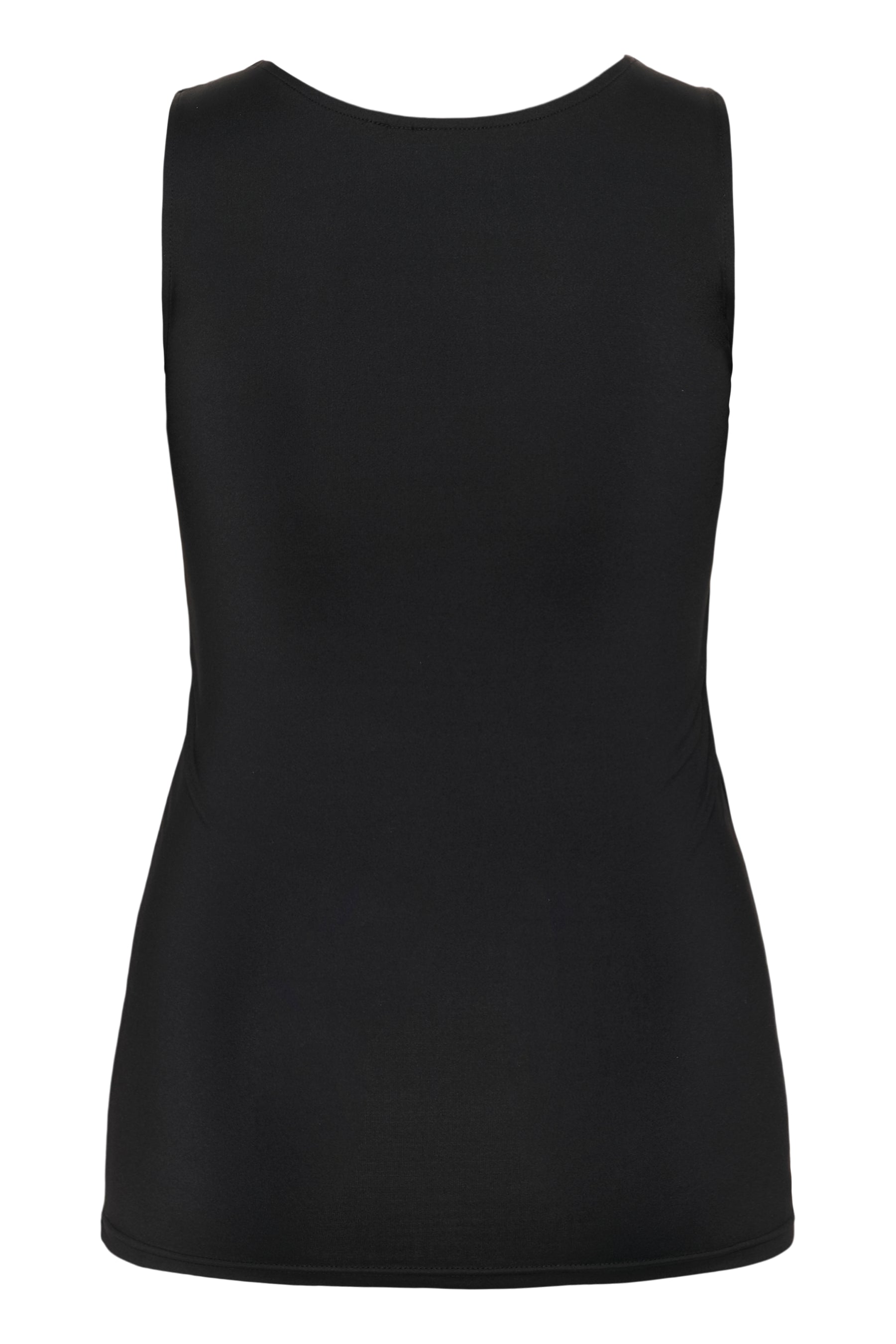Kaffe Curve Erina Vest Top in Black