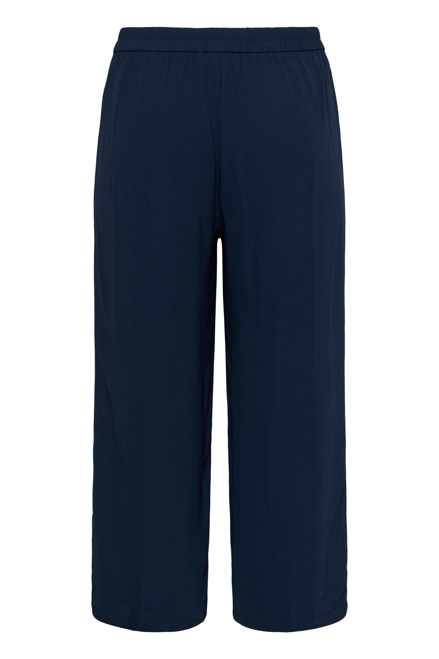 Kaffe Curve Ilia Trousers in Navy