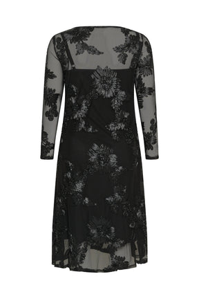 Kaffe Curve Juliana Dress in Black 