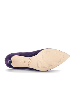 Gabor Purple Waved Heel