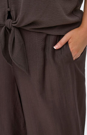 Only Carmakoma Joanna Trousers in Brown