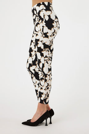 Robell Rose Trousers in Graphic Floral