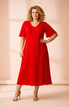 Celine Dress in Red