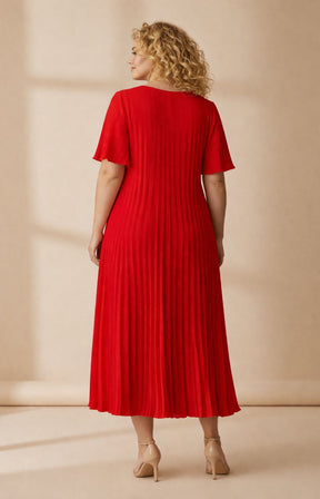 Celine Dress in Red